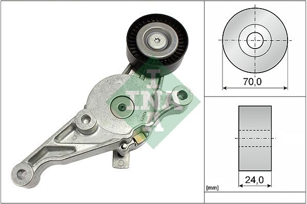 WILMINK GROUP Натяжная планка, поликлиновой ремень WG1253393